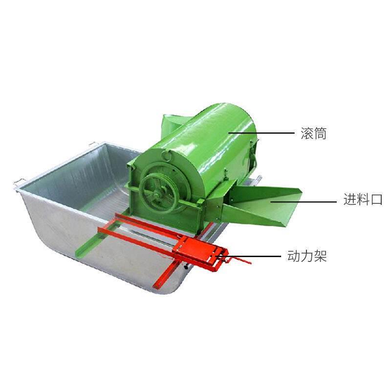 享新惠全自动打谷机水稻小型打麦机家用谷子脱粒机稻谷收割机农用