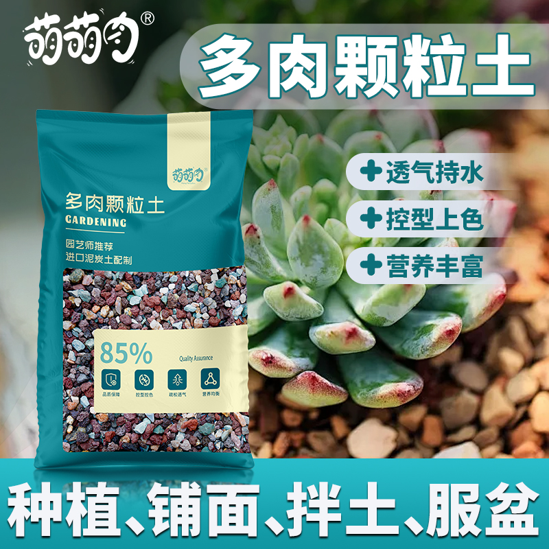 多肉专用颗粒土铺面石植物通用泥炭种植土壤绿植养花通用铺面石