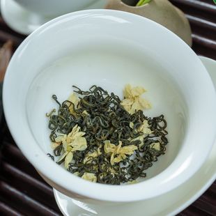 2025新茶花毛峰茉莉花茶浓香型特级蒙顶山四川飘雪雅安茉莉花茶叶