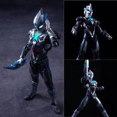 SHF艾克斯超越手办奥特大玩具多关节布莱泽赛罗人偶泽塔欧布水火