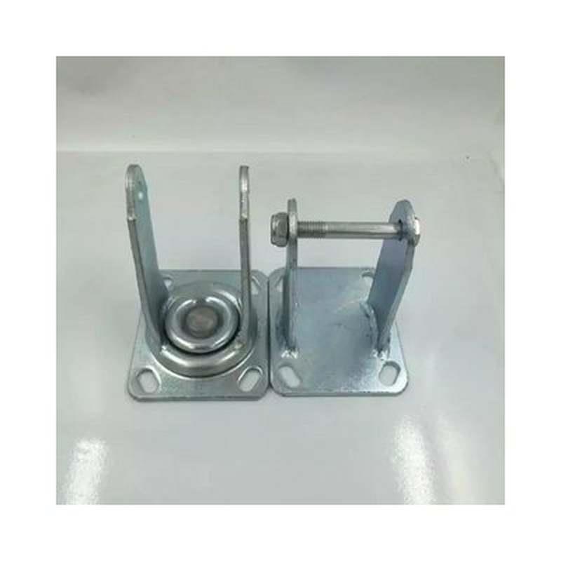 橡胶推车万向轮6寸定向轮重型轮子工业脚轮静音轱辘平板4寸5寸8i.