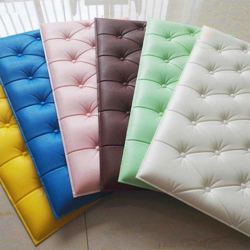 海绵可移除防潮自粘防护软贴背景墙室内墙维贴墙裙门口咖啡色泡沫