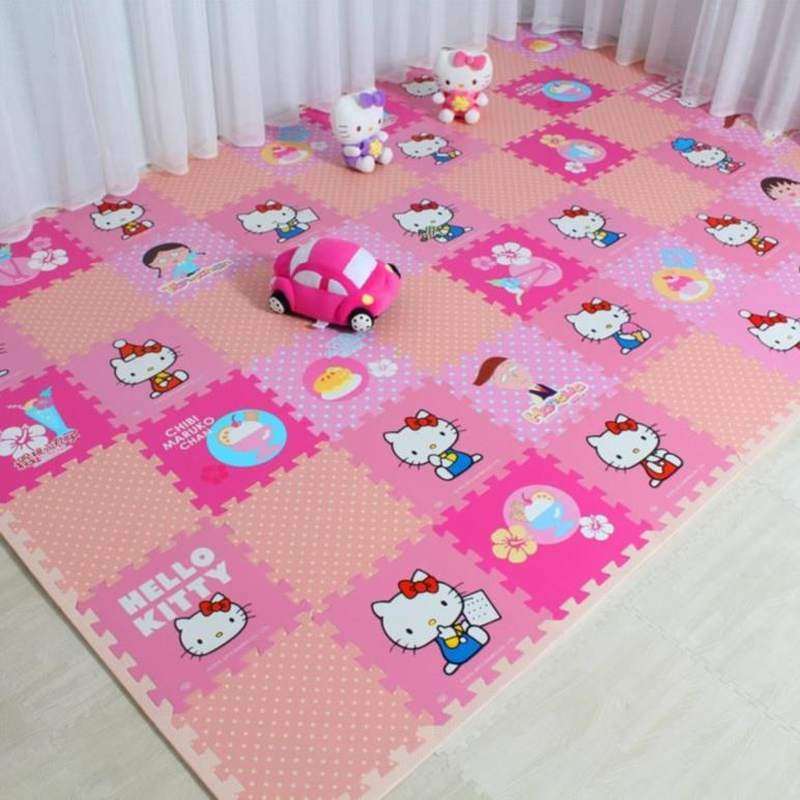 游戏毯幼儿园风地板垫儿童房地垫拼接满铺展会卧室舞蹈室家用