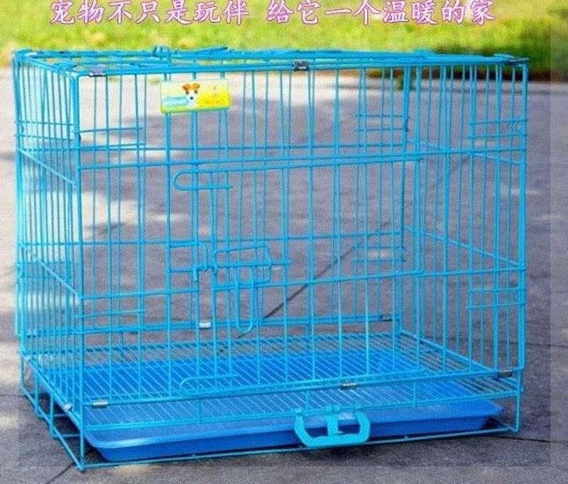 加粗狗笼子小型犬泰迪狗狗贵宾围栏拉布小型萨摩中型天窗寄养房子