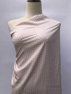 图案面料加厚人造棉布料棉绸布料夏季方格裙子被面格子宝宝绵绸连