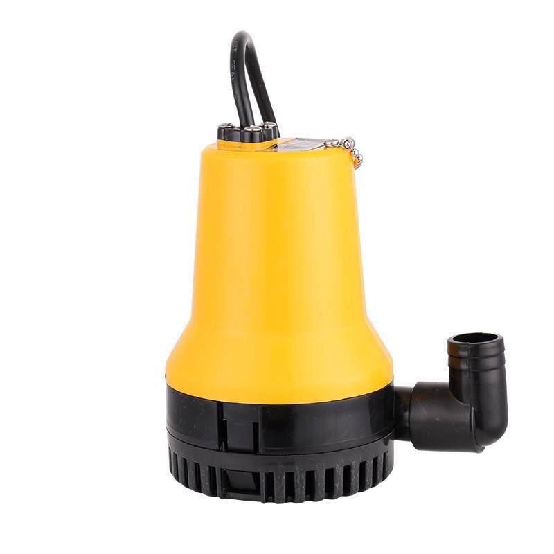 小型直流小潜水泵12v24v220v塑料船用农用浇地家用船舱抽水机新上