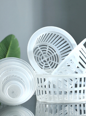 水培植物玻璃花瓶花卉篮圆形栏无土栽培绿萝固根定植篮方形定植篮