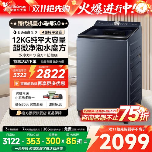 小天鹅小乌梅5.0波轮洗衣机