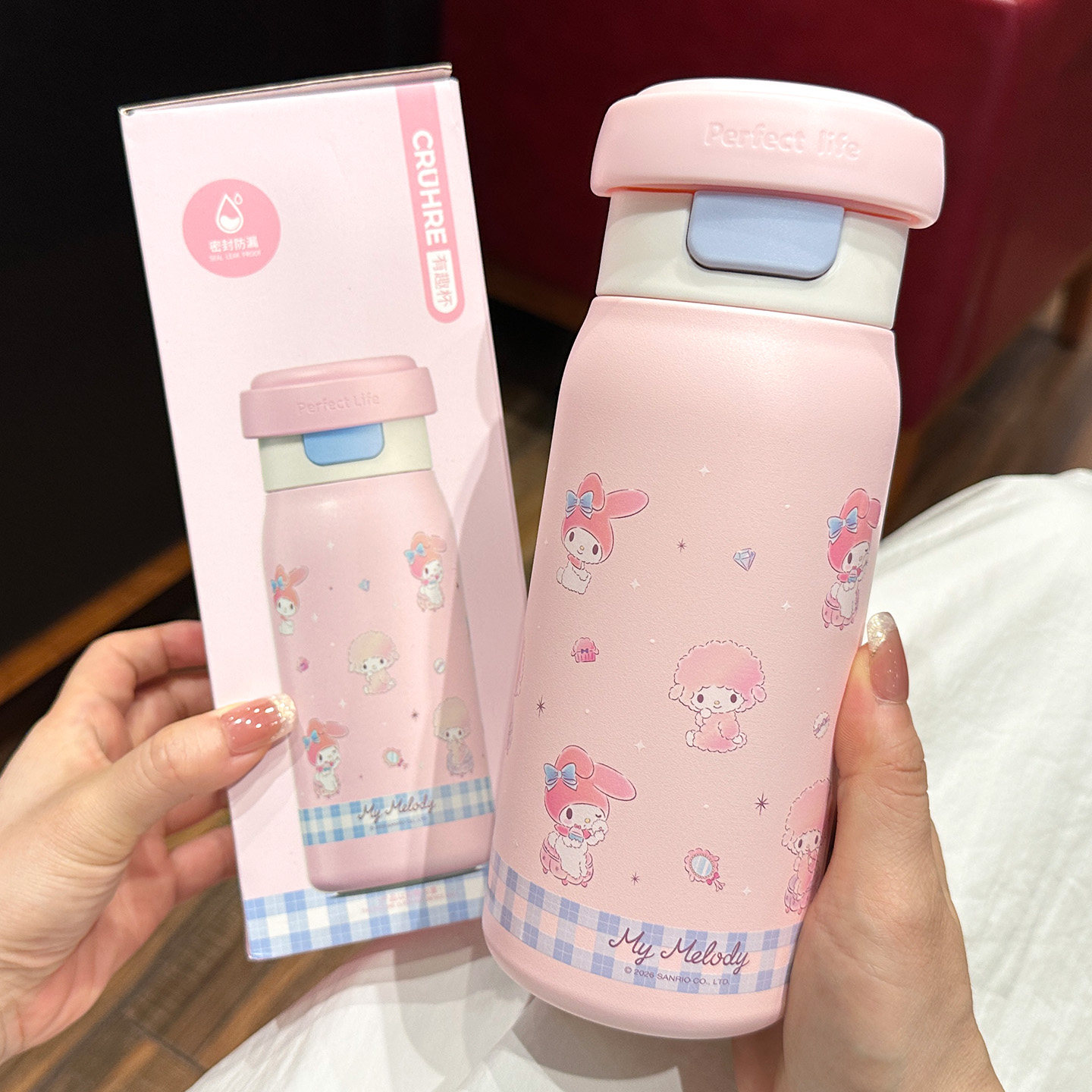 儿童保温杯女孩上学专用2026新款水杯不锈钢双饮吸管杯初中生