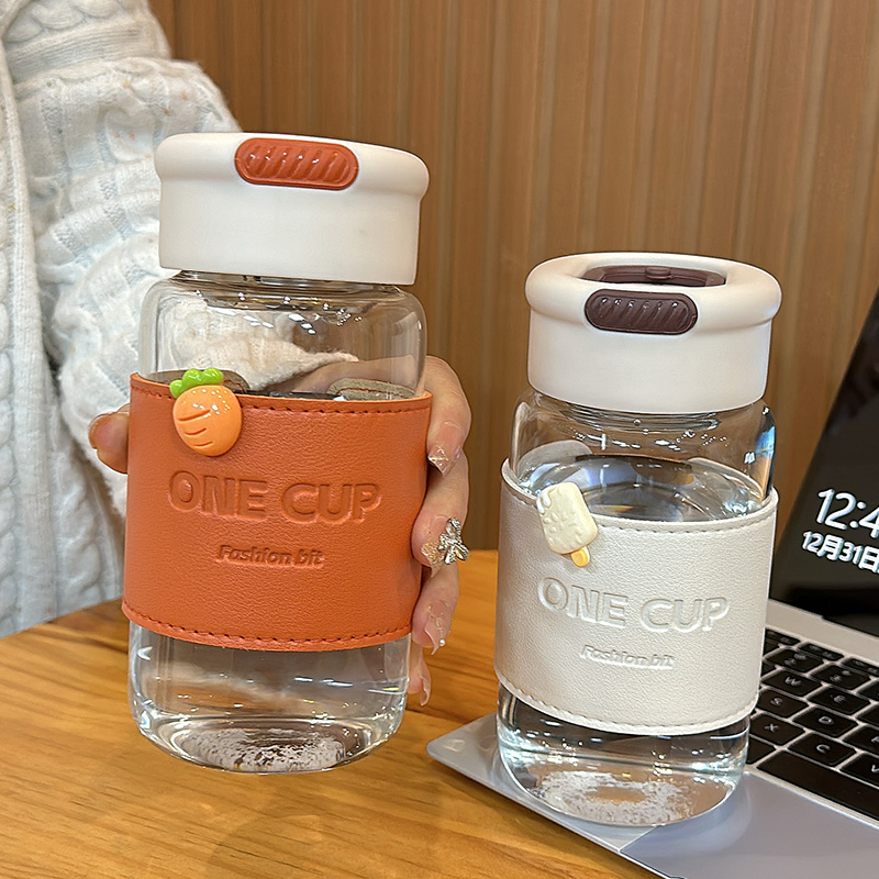 高硼硅玻璃杯茶水分离耐高温茶杯