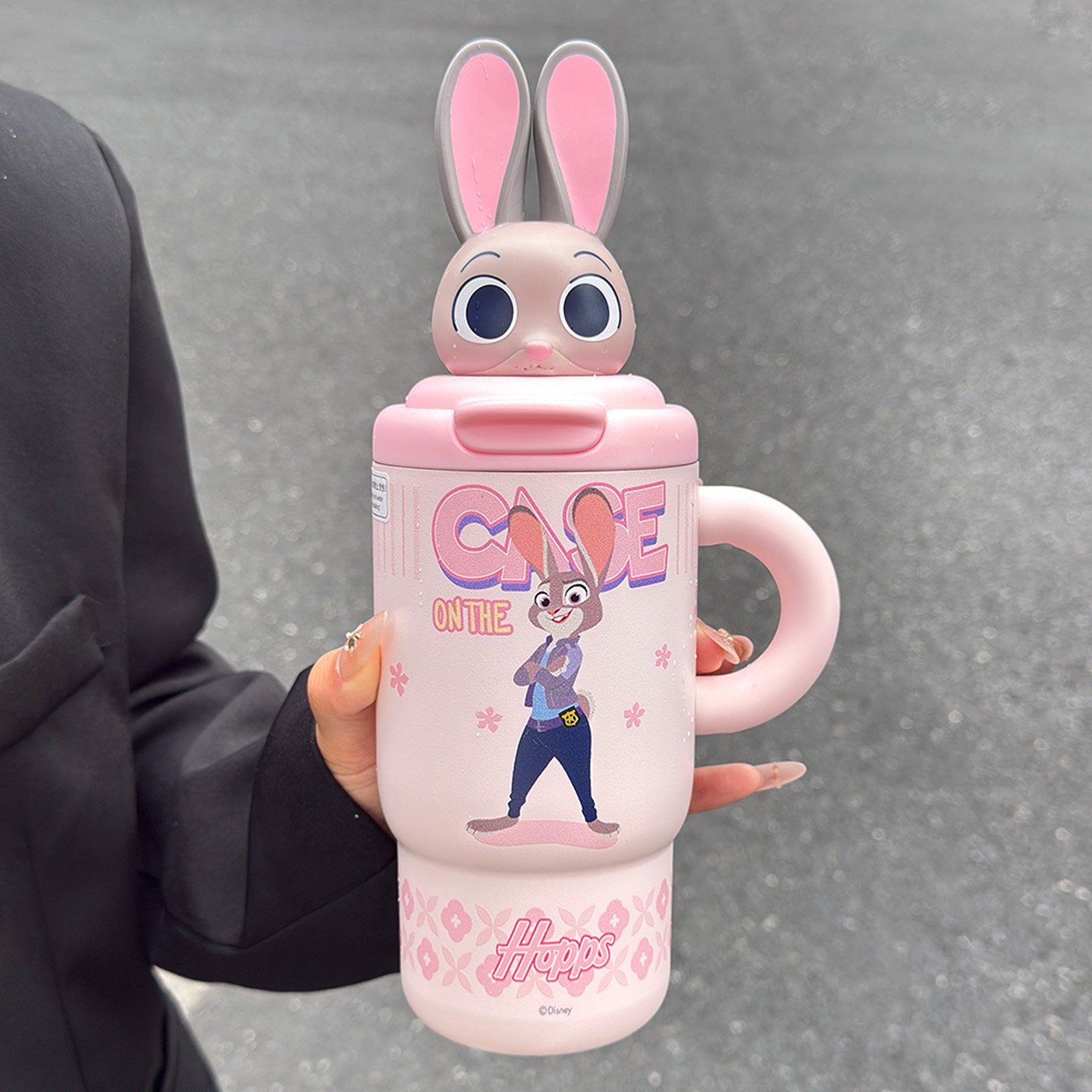 疯狂动物城316不锈钢吸管保温杯