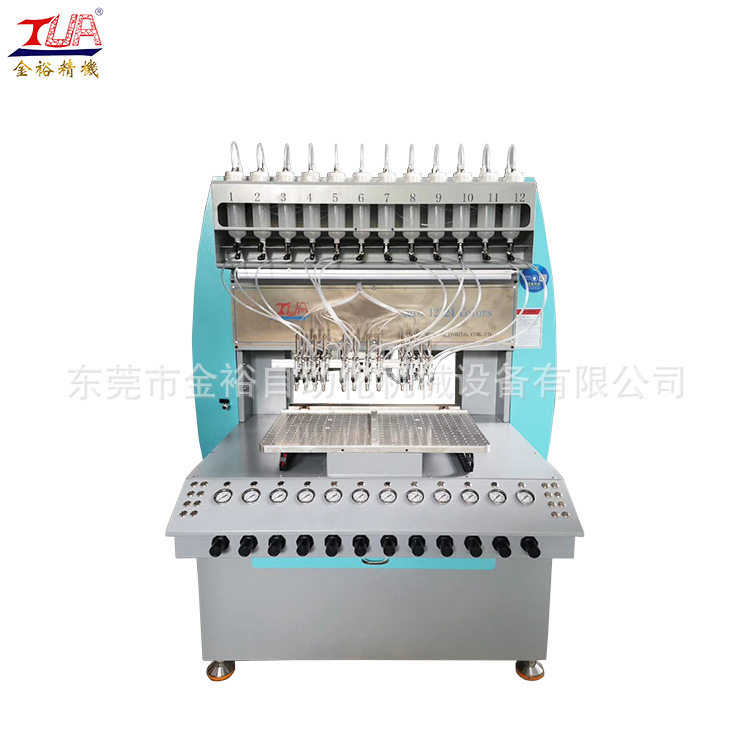 自动硅胶点胶机 PVC滴胶设备 硅胶商标滴塑机 音响商标