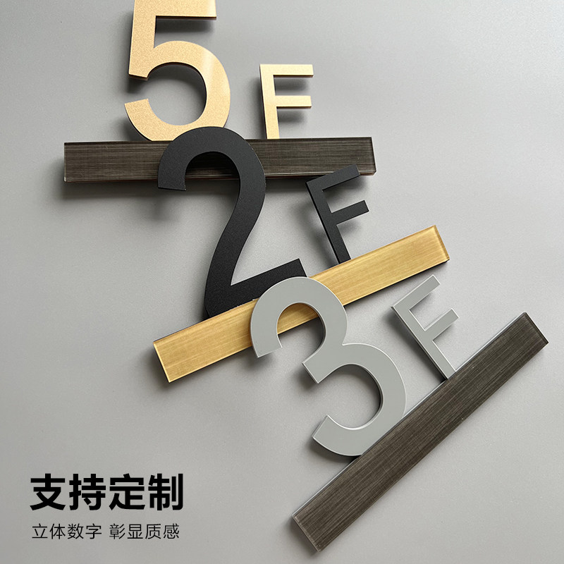亚克力楼层牌楼层指示牌标识牌