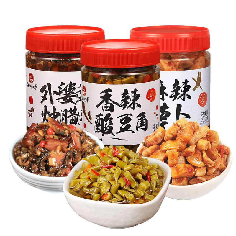 湘约四季麻辣萝外婆菜酸豆角