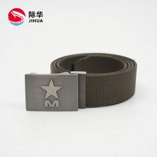 【大漠叔叔】际华男士专用战术腰带百搭编织帆布皮带户外休闲裤带