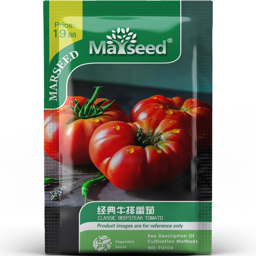 经典牛排番茄种子种苗饱满沙瓤巨无霸体型深红光泽厚肉紧实C067