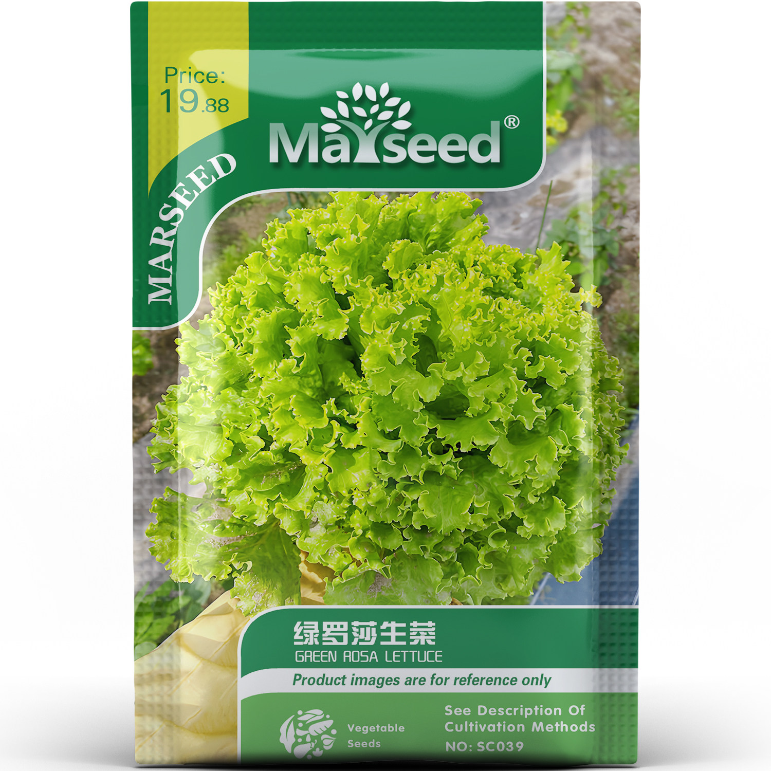 绿罗莎生菜种子种苗波浪卷边叶层叠柔韧质感沙拉清炒飘香蔬菜C190,鲜花速递/花卉仿真/绿植园艺,家庭园艺种子,淘宝优惠券,粉丝福利购,淘宝优惠卷