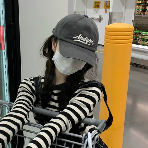 棒球帽逛街休闲通用春夏季宽檐潮