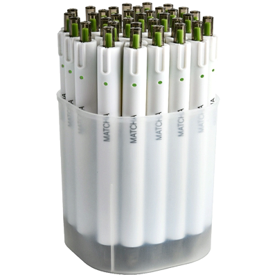 桶装茉绿白茶按动小白笔高颜值