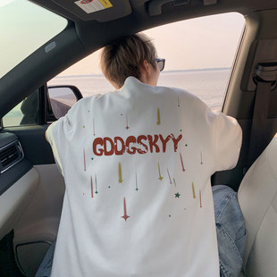 MPstudios原创男装PSO阿茶与阿古zakkamade小众短袖T恤宽松打底衫