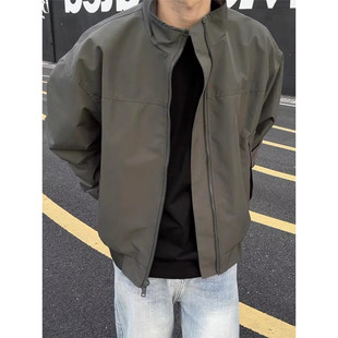 MPstudios原创男装npc亿万少年19STUDIO美式休闲夹克立领工装外套