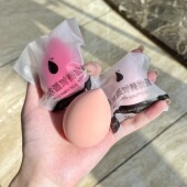 3个 果冻美妆蛋不吃粉化妆海绵粉底液专用粉扑散粉饼超软美妆工具