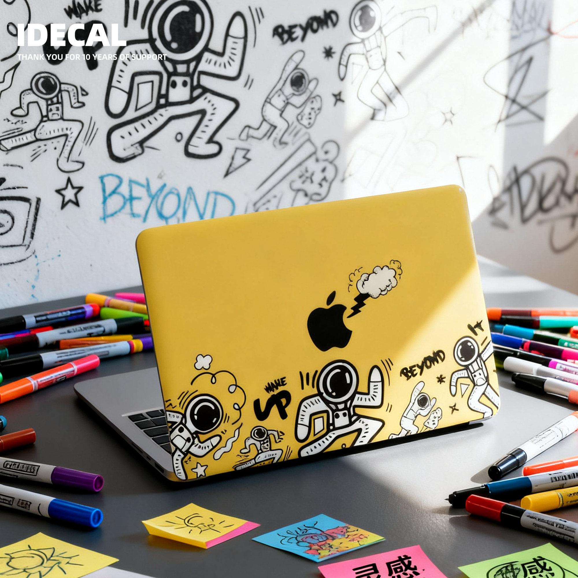 超薄防磨个性贴膜保护壳