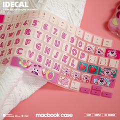 适用于苹果macbookpro16键盘保护膜air笔记本电脑mac贴M2按键贴14寸airm2全覆盖macpro2023硅胶13max防尘罩