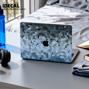 适用于苹果笔记本贴纸macbookair13.6机身外壳贴膜pro16寸新款 外壳贴膜 pro1415手绘小熊可爱风格