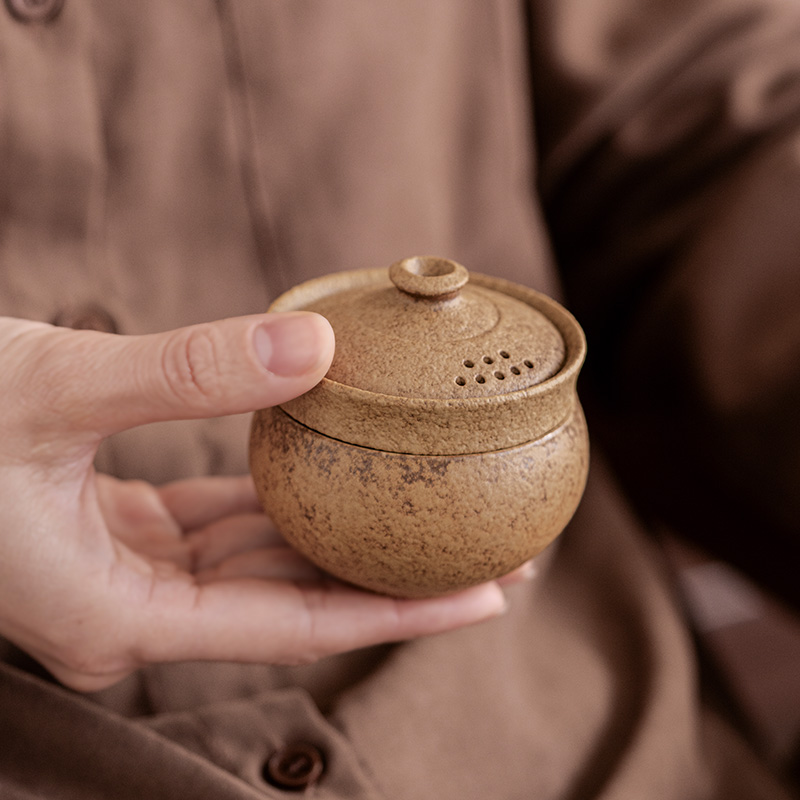 便携式泡茶壶旅行茶具一人饮快客杯一壶一杯办公户外露营单人茶杯