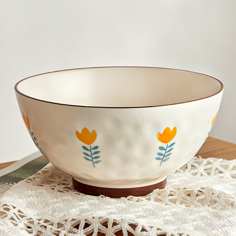 日式汤碗家用2026新款大号面碗6寸泡面碗螺蛳粉专用碗8寸陶瓷大碗,餐饮具,碗,淘宝优惠券,粉丝福利购,淘宝优惠卷