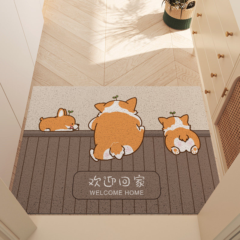 ins入户地垫家用大门外丝圈耐脏防滑地毯可裁剪门垫进门耐磨脚垫,居家布艺,入户地垫,淘宝优惠券,粉丝福利购,淘宝优惠卷