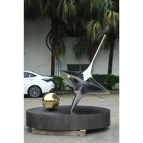 酒店大堂售楼处样板房树脂不锈钢桌椅雕塑假山厂家装饰品摆件定制