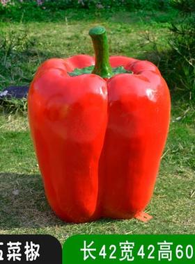 大型玻璃钢仿真植物蔬菜南瓜装饰品水果雕塑玉米农场模型造景摆件