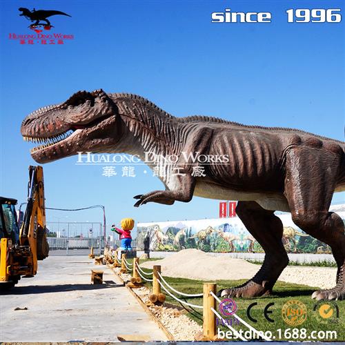 仿真恐龙机械模型霸王龙机模电动仿真恐龙工厂景区活动氛围