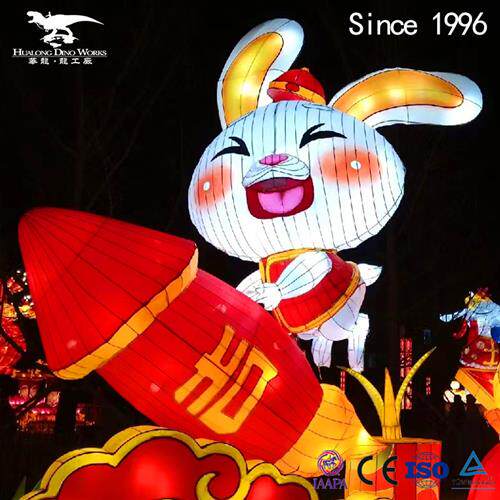 年新春吉祥摆件夜游巡展拍照打卡引流产品自贡源头厂家