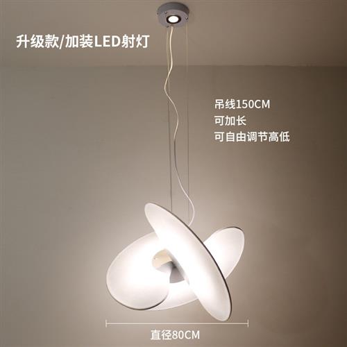 LOFT吊灯别墅公寓复式楼梯挑空客厅卧室个性创意艺术吊灯蚕丝灯