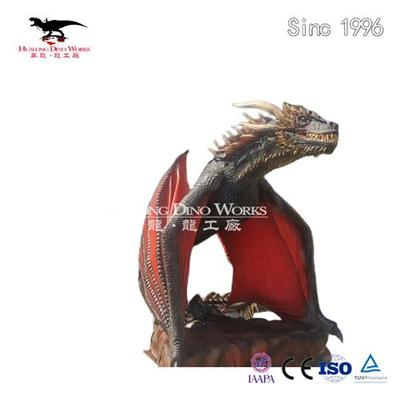 恐龙模型机械电动喷烟特效飞龙源头工厂手工制作景区亮点人气摆件