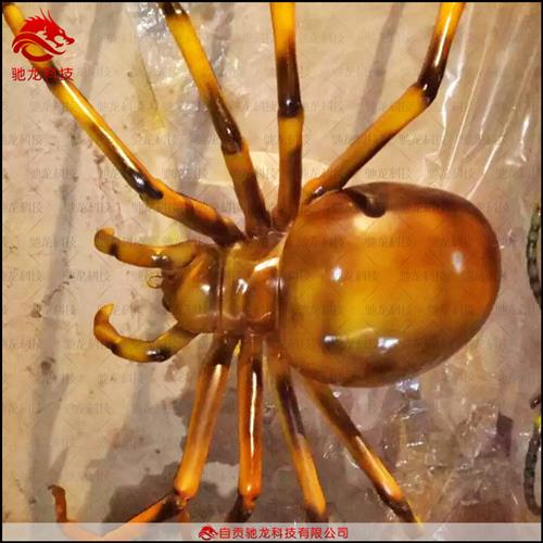 大型仿真电动昆虫模型纺织娘雕塑电动机械动态机模装置定制公司