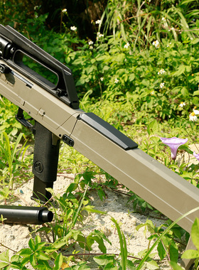 dz01二代fmg9折叠冲锋枪儿童玩具男孩软弹枪发射器电动连发7一9岁