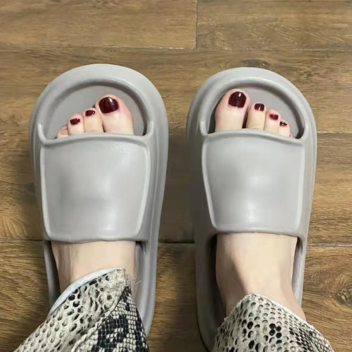 厚底踩屎感EVA情侣浴室轻便拖鞋