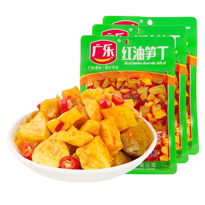 红油笋丁广乐春笋下饭菜