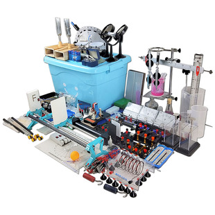 人教版初中物理实验箱光学力学液体压强浮力功机械能简单阿基米德原理摩擦力定滑轮杠杆电磁学串并联电路器材