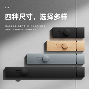 插销门扣铝合金防盗门锁扣反锁神器门闩卫生间厕所加厚免打孔门栓