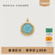 配饰 单坠银镀金项坠时尚 Monica Vinader莫妮卡吊坠守护者吊坠女款