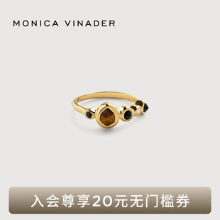Monica Vinader莫妮卡戒指Siren三生永恒宝石戒指女轻奢高级日常