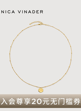 MonicaVinader莫妮卡圆盘项链