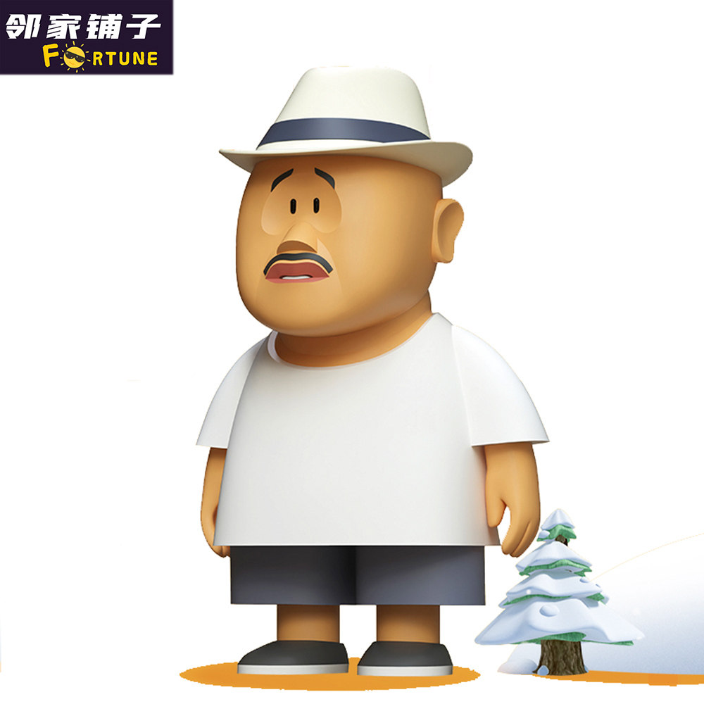 0象牙山系列潮服盲盒赵四广坤刘能谢腾飞