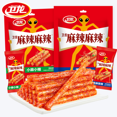 卫龙麻辣麻辣108g辣条小包装
