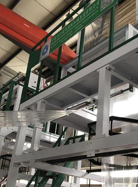 900型高速ABA膜膜机塑料薄膜袋全自动P900型ABAE包装袋地膜吹快递